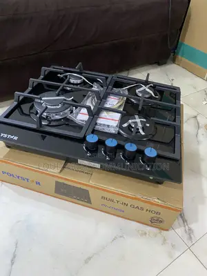 Polystar PV-JY60G4 4 Gas Burner Built-in Hob for Neat Kitchen Setup