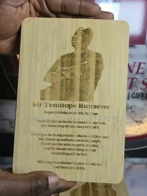 Engraved Wooden Items