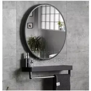 Mirror With Shelf- 50cm