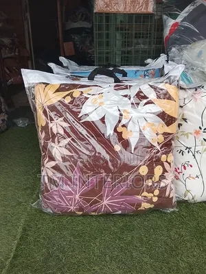 Floral Brown Bedding Set, 6 X 6, 4 X 6, 7 X 7