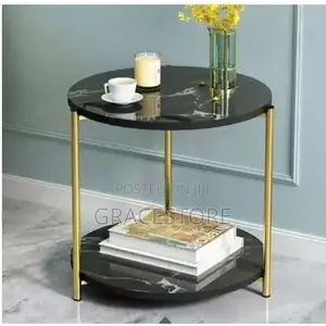 Side Table Round - Black