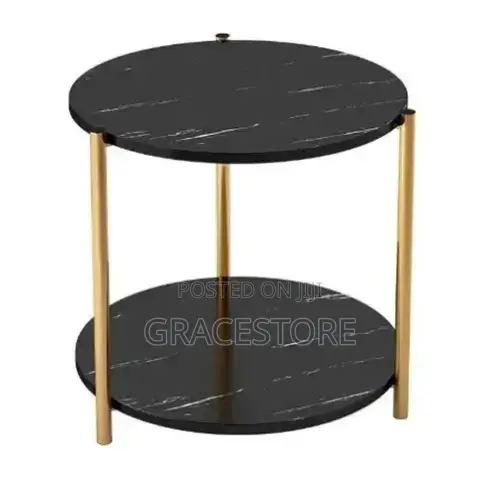 Side Table Round - Black