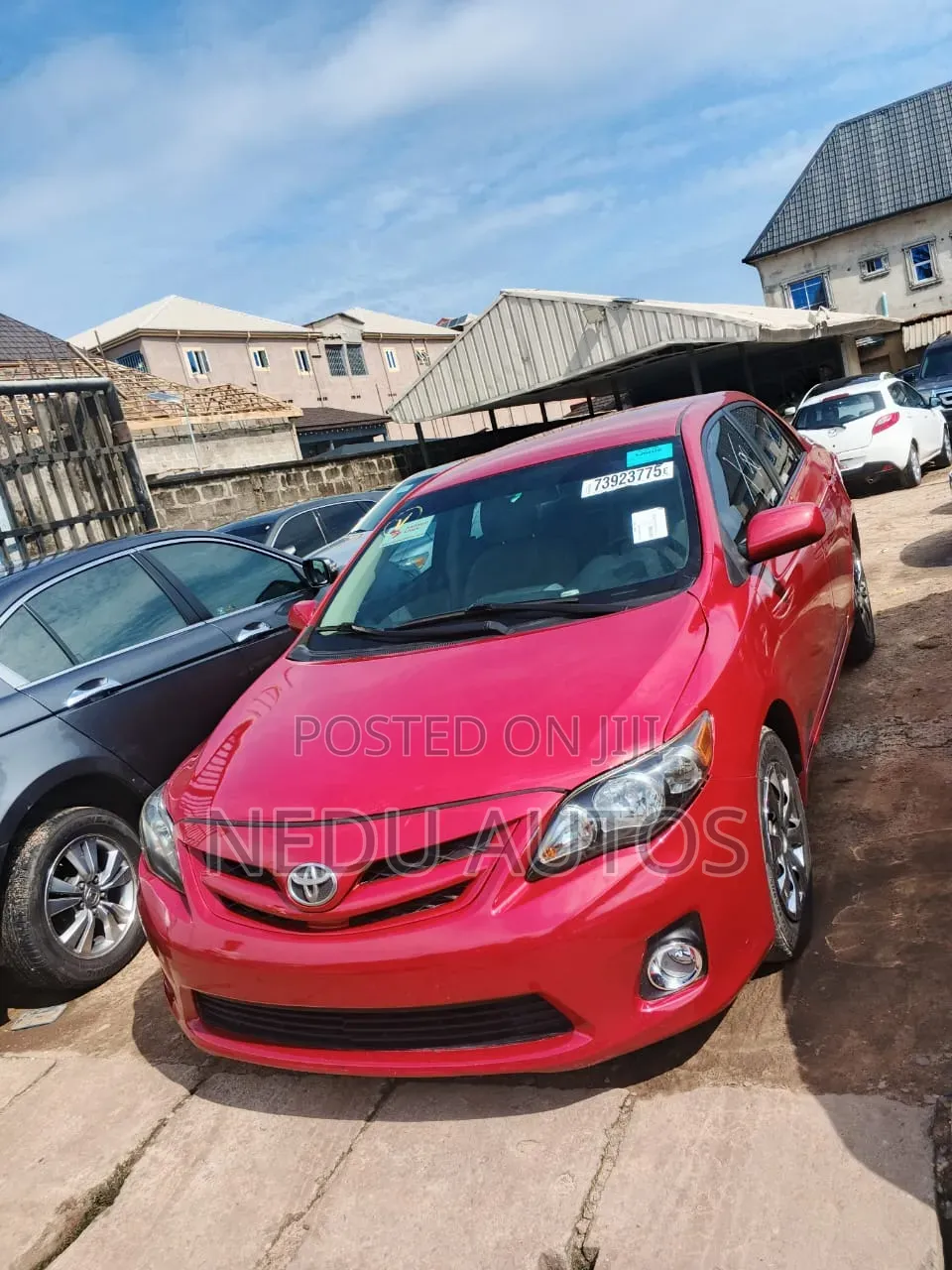 Toyota Corolla 2012 Red
