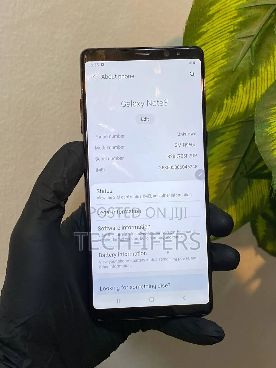 Samsung Galaxy Note 8 64 GB Black