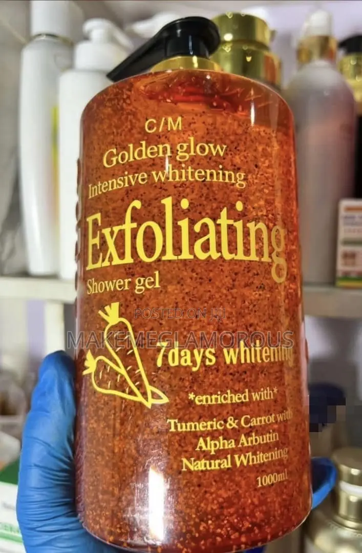 Golden Glow Intensive Whitening Exfoliating Shower Gel