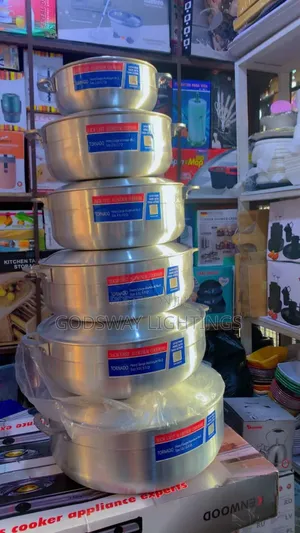 Tornado Aluminum Pots