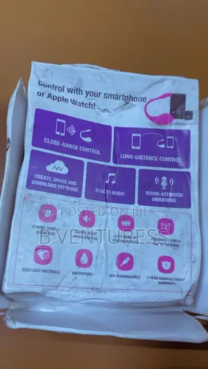 Lovense Lush 2 Bluetooth Remote Control Vibrator.