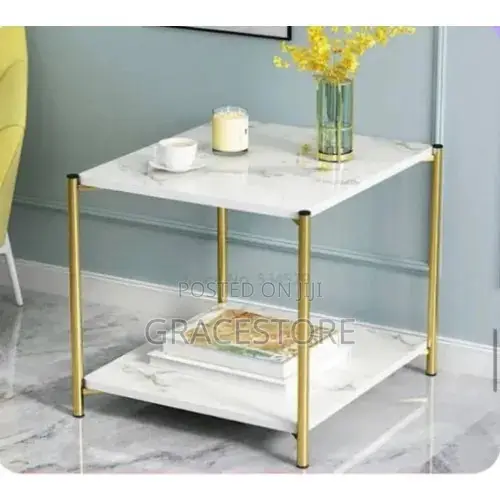 Side Table Square - White