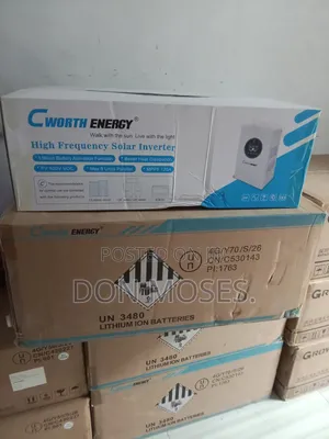 6kva/ Cworth Energy Inverter/ 5kwh Cworth Energy Lithium Battery