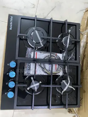 Polystar PV-JY60G4 Built-in 4 Gas Burner Hob for a Kitchen Setup