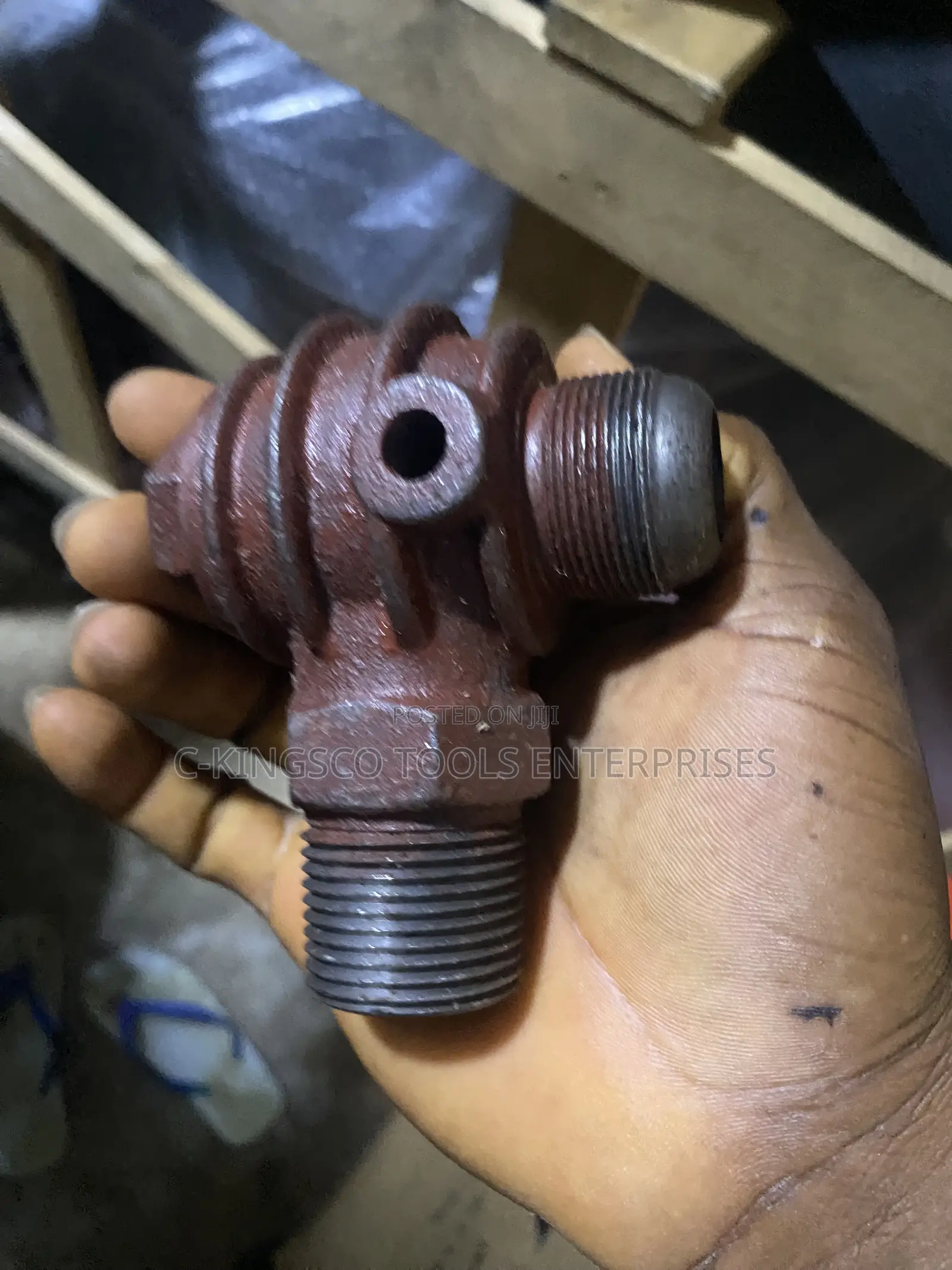 A Heavy-Duty Cast-Iron Non-Return Check Valve