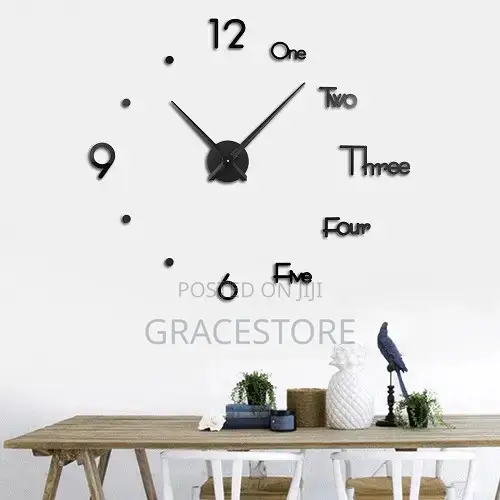 3d Diy Clock - 90cm