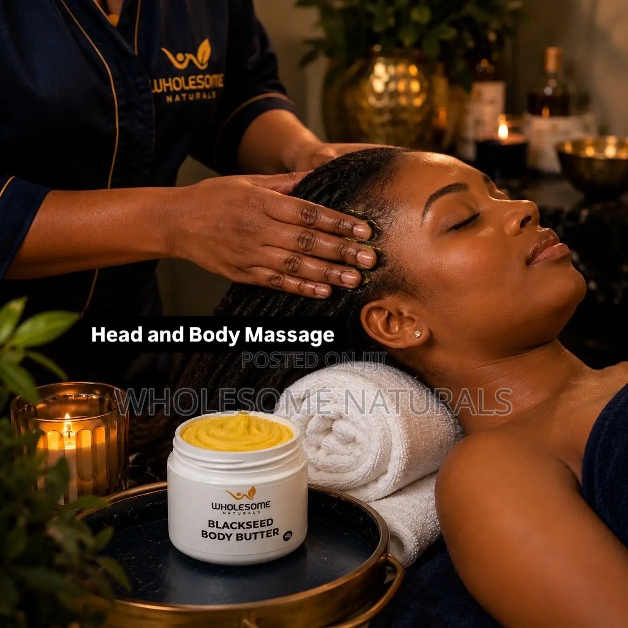 Black Seed Body Butter Massage Care