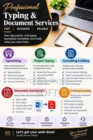 Professional Typesetting, Document Formatting Page Layout Services