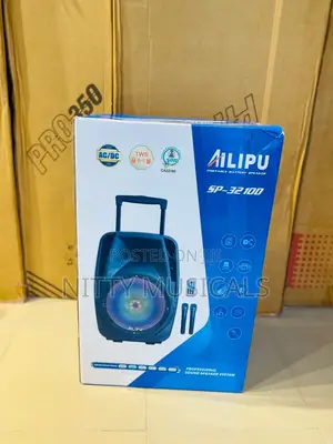 Ailipu 12-Inch Rechargeable PA System