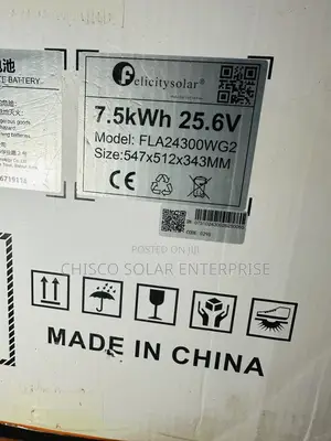7.5kwh 24v Felicity Lithium Battery
