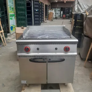 Standing Griddle With Cabinet