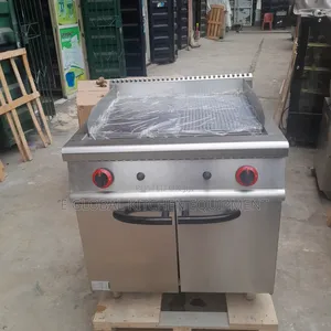 Standing Griddle With Cabinet