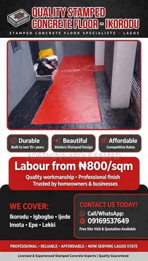 Floor Stamping Concrete