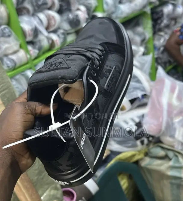 PRADA Macro Re-Nylon Sneakers - UNISEX