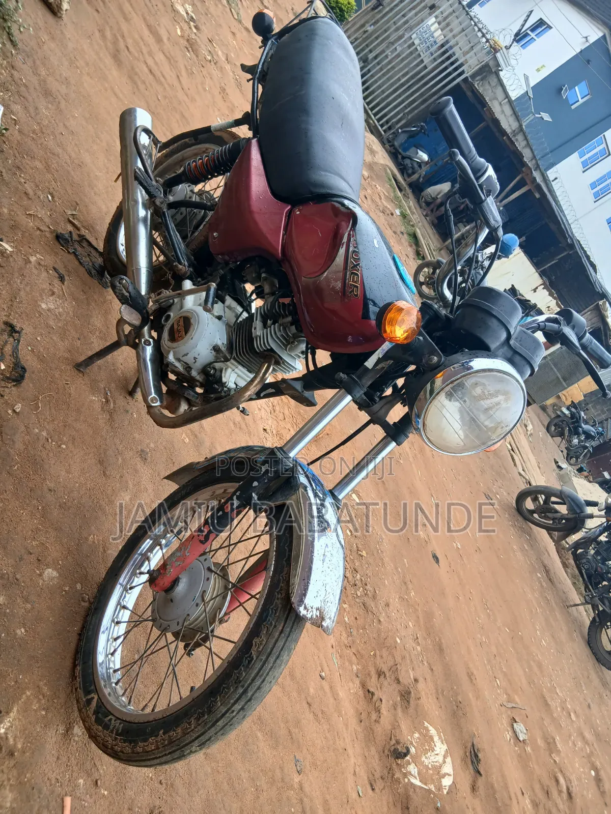 Bajaj Boxer 100 2024 Red