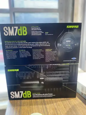 SM7DB Shure Cardioid Dynamic Vocal Microphone