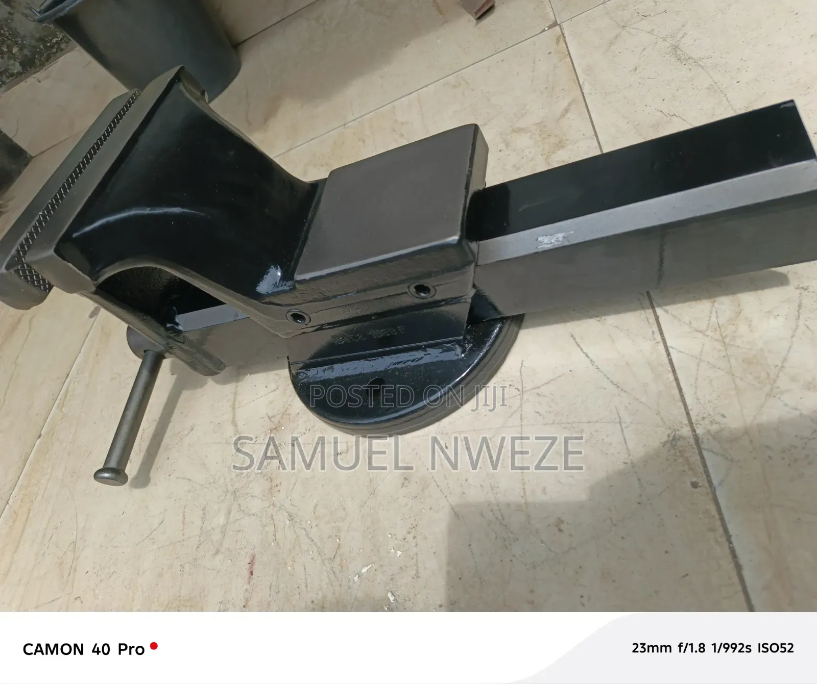 7" Bench Vice Beta Product