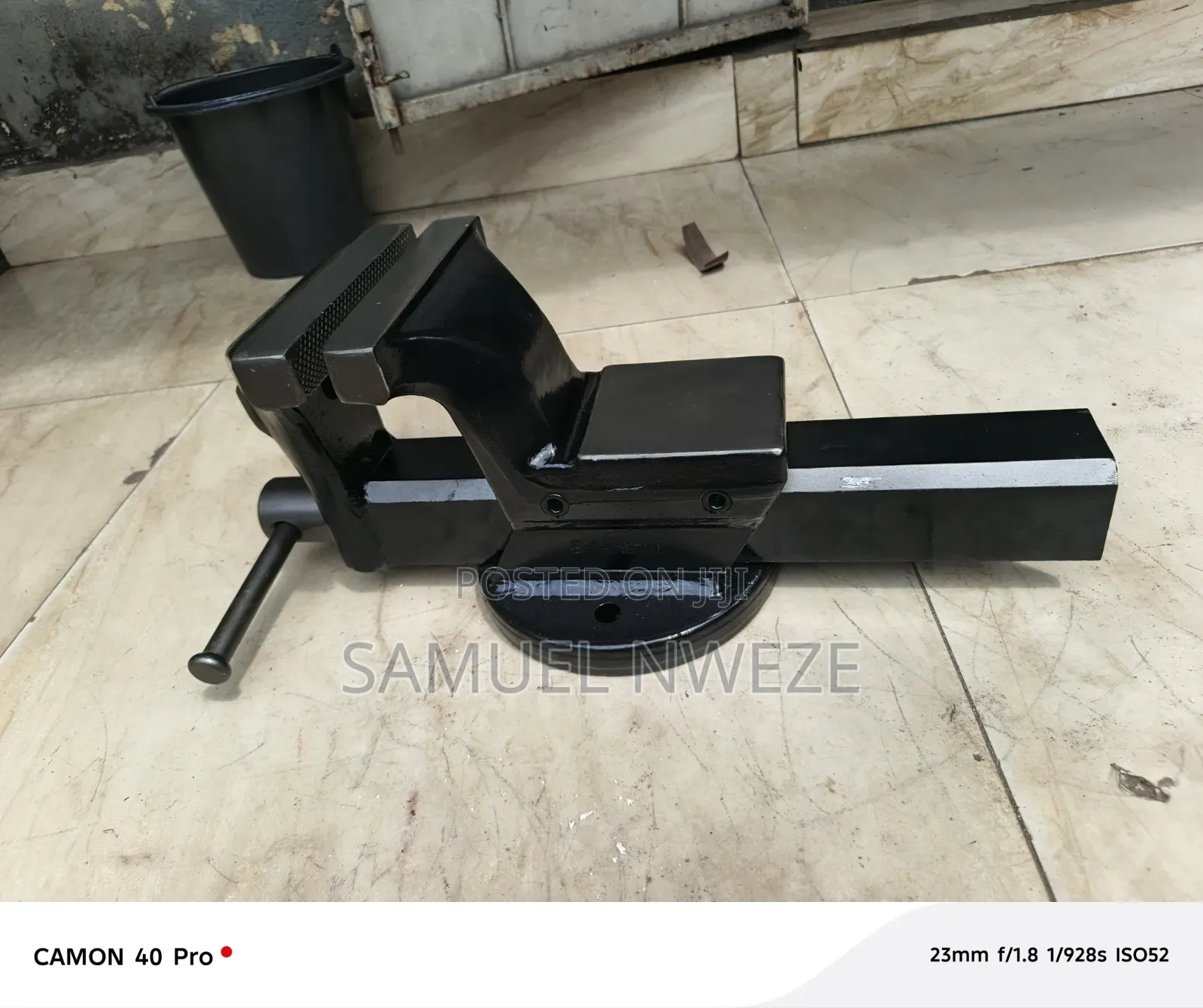 7" Bench Vice Beta Product