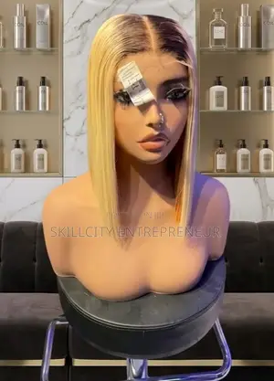 Blond 10 Inches Bonestraight Hair