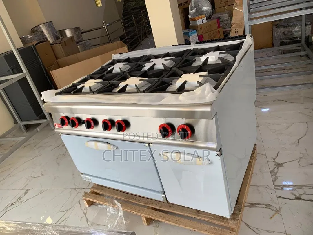 6 Bunner Gas Cooker With Oven