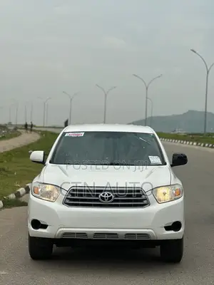Toyota Highlander V6 2009 White
