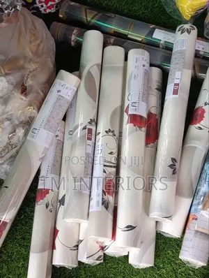 White and Red Sweet Flowers Design 3 D Quality Wallpapers