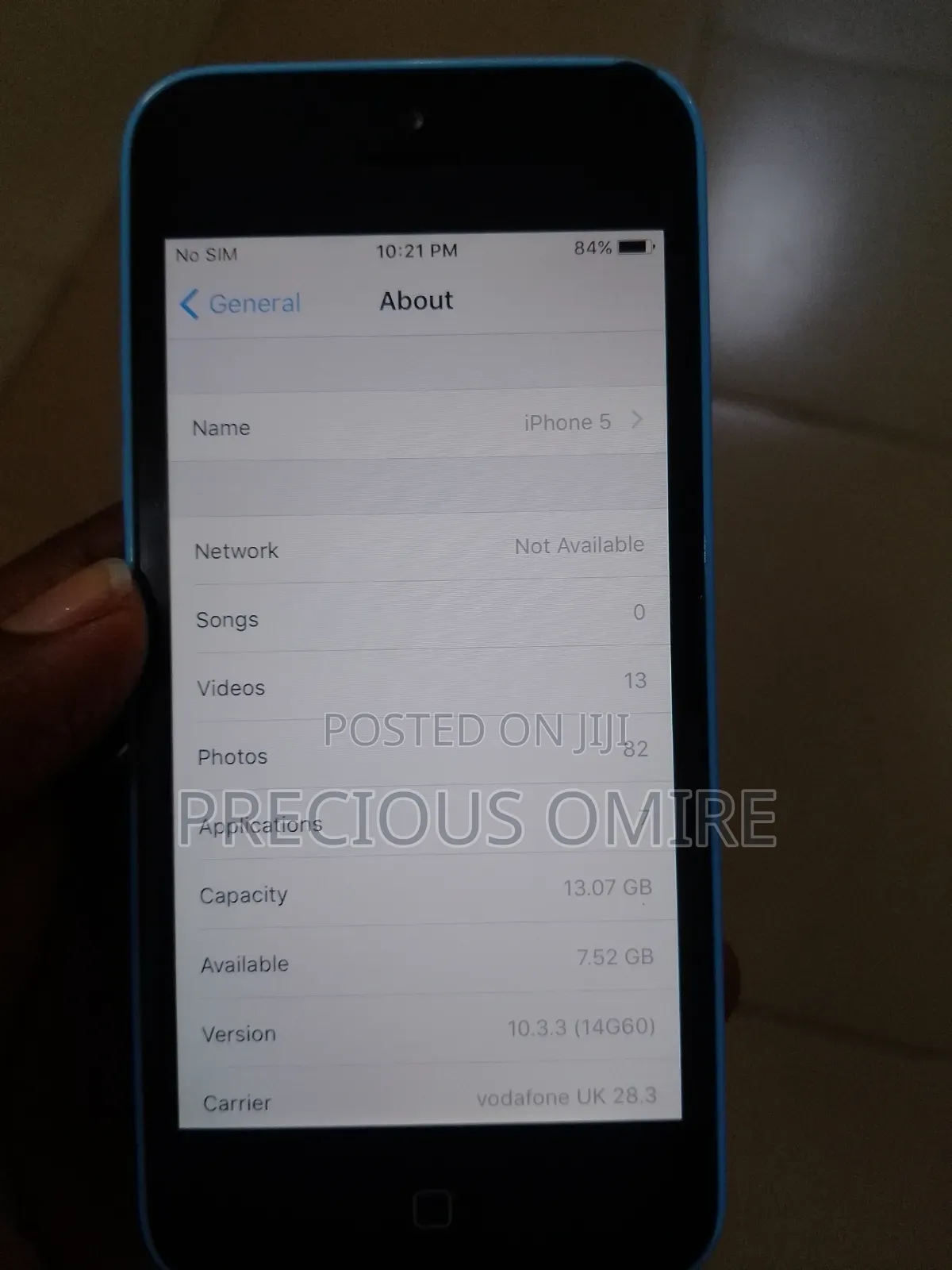 Apple iPhone 5c 16 GB Blue