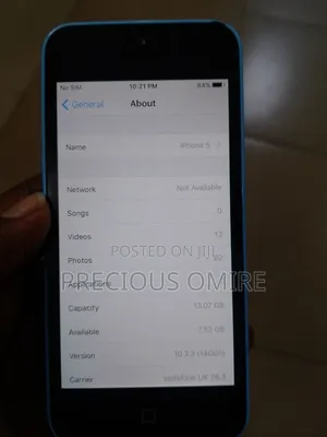 Apple iPhone 5c 16 GB Blue