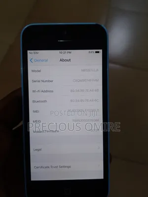 Apple iPhone 5c 16 GB Blue