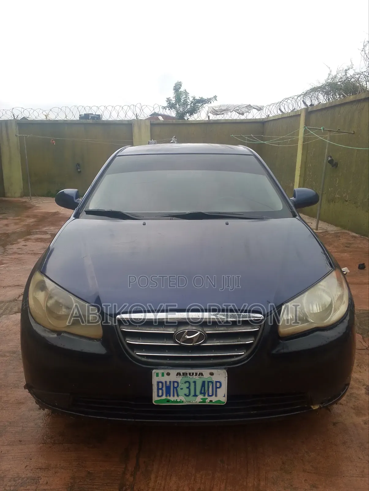 Hyundai Elantra 2008 Blue