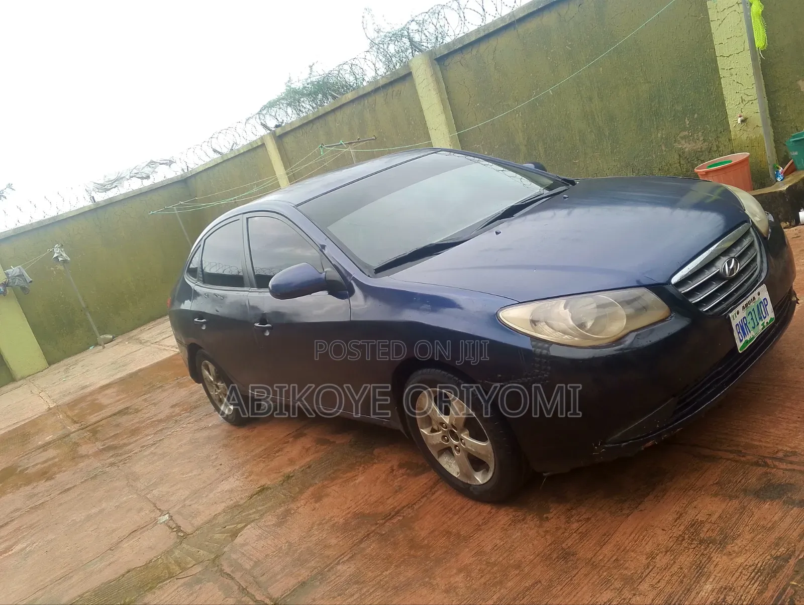 Hyundai Elantra 2008 Blue