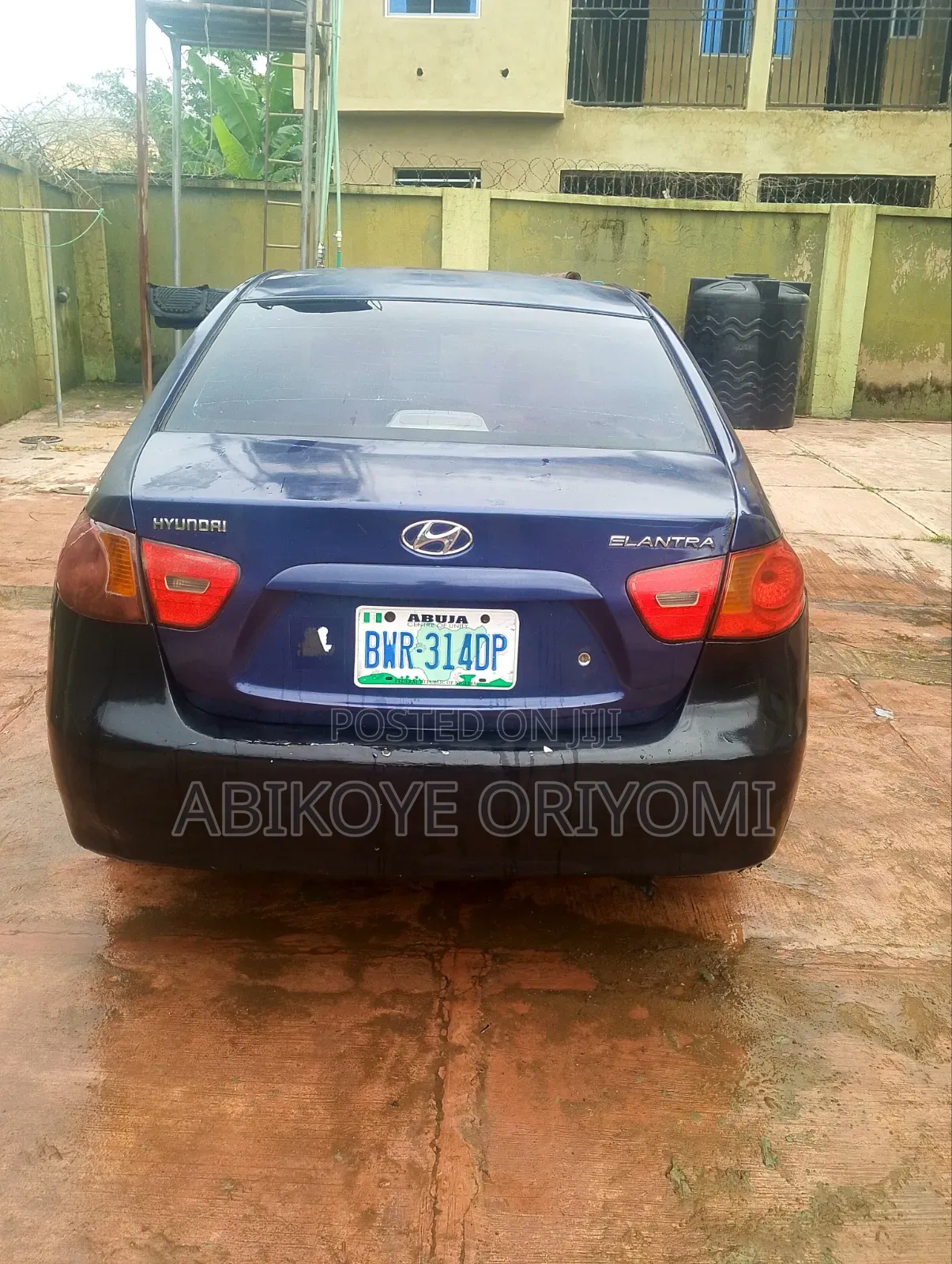 Hyundai Elantra 2008 Blue