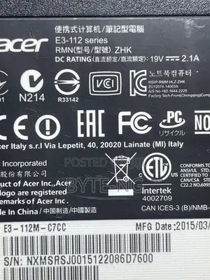 Laptop Acer Aspire E3 112 4GB Intel Pentium HDD 320GB