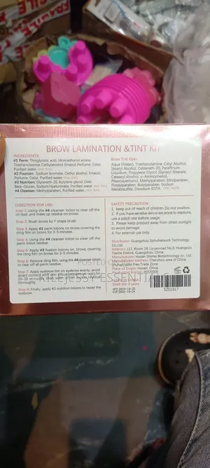 Eye Brow Limitation and Tint Kit