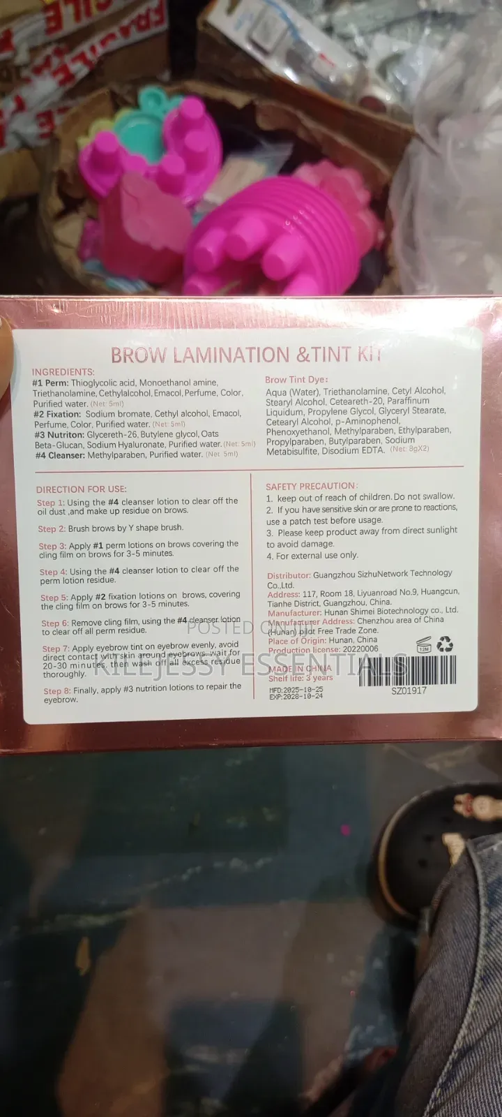 Eye Brow Limitation and Tint Kit