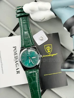 Poedagar Leather Watch