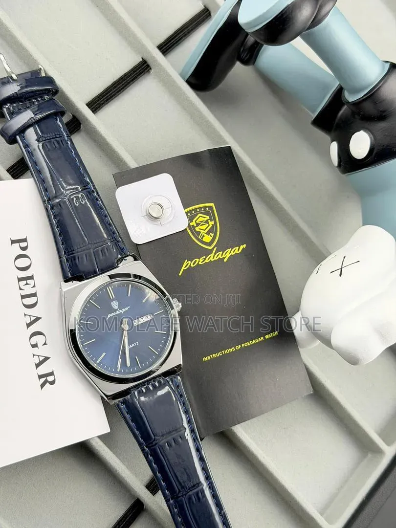 Poedagar Leather Watch