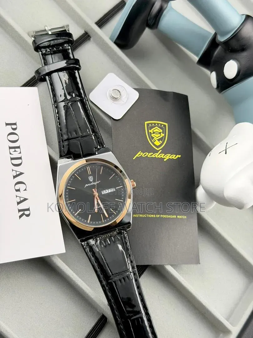 Poedagar Leather Watch