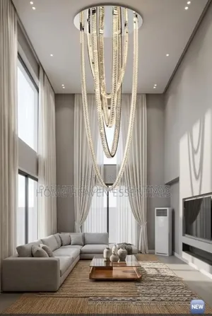 Crystal Belt Chandelier