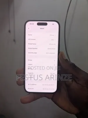 Apple iPhone 16 256 GB Black