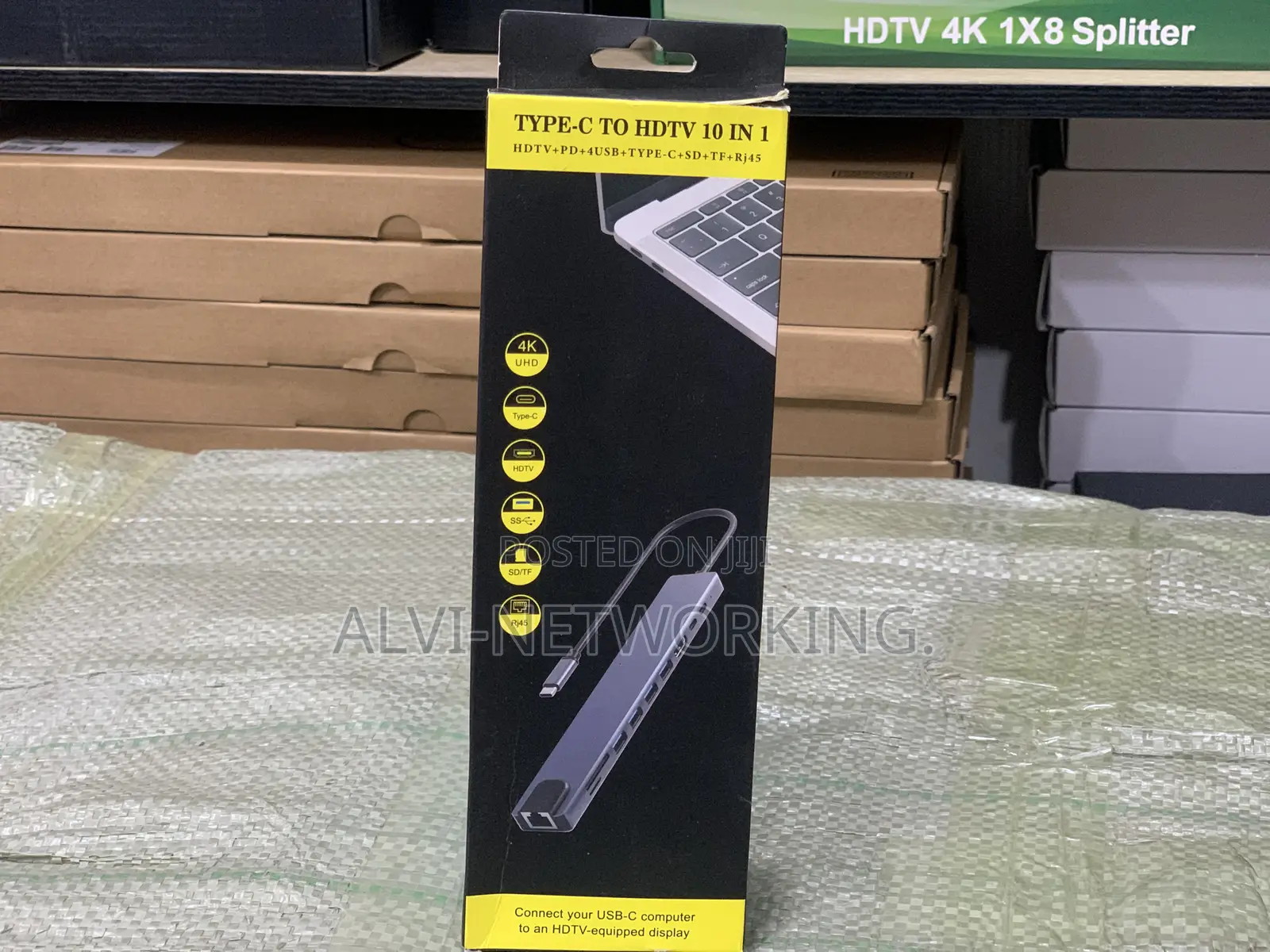 Type - C TO HDTV 10 in 1
