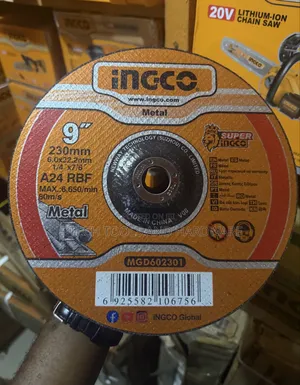 INGCO 230mm Metal Grinding Disc 9"