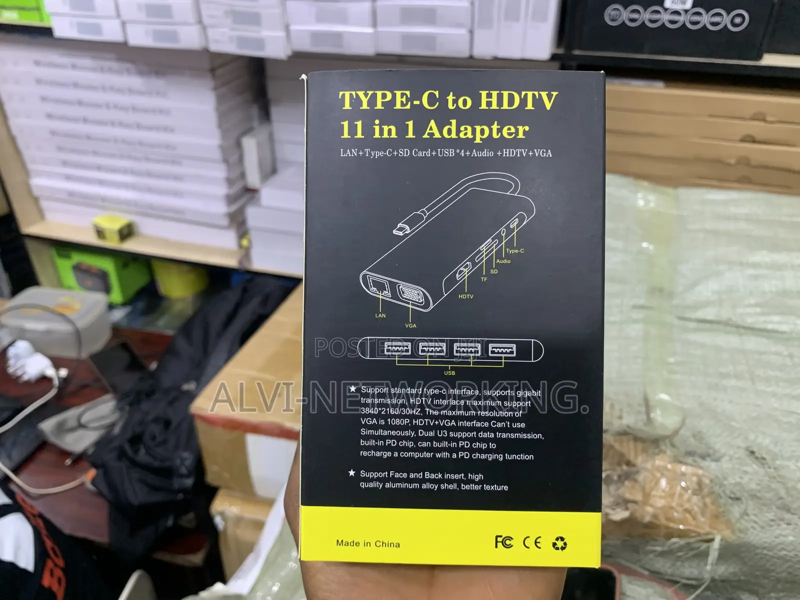 Type-C to HDTV 11 in 1