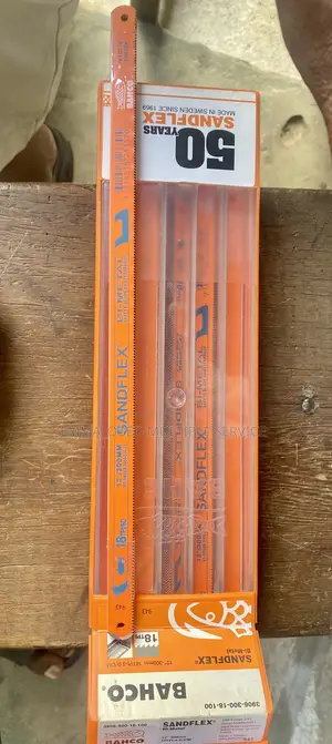 Bahco Sandflex Bi-Metal Hacksaw Blades